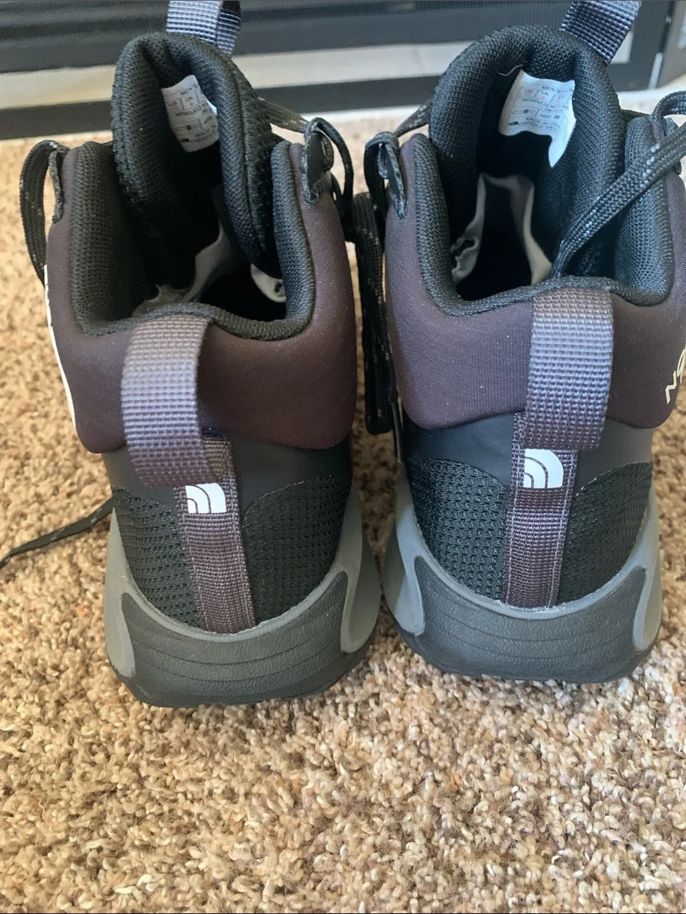 The North Face Black and Gray Men's Wayroute Mid